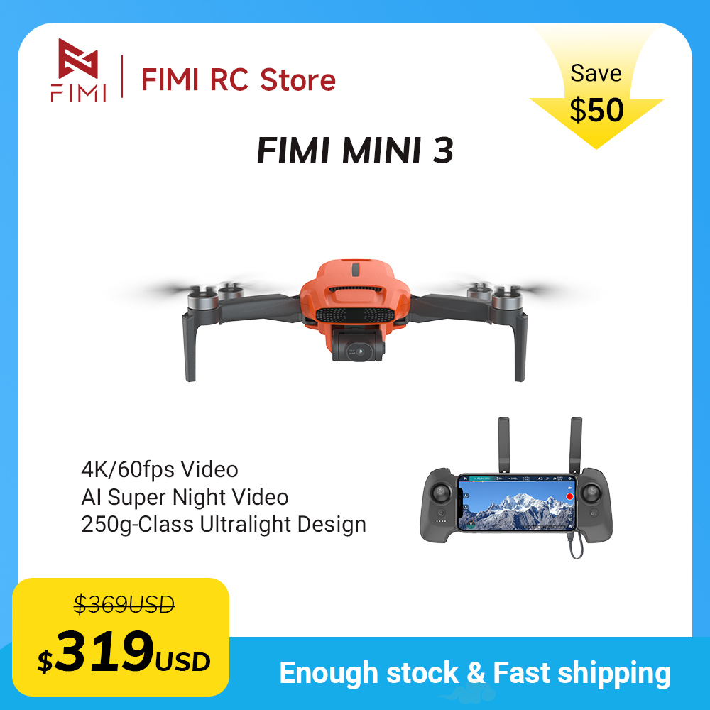 Drone Camera With Gimbal - FIMI MINI 3 Camere drone 4K