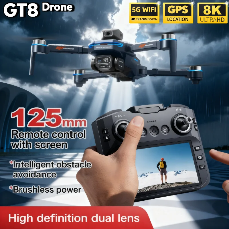 HOT For LSRC GT8 Drone 4K Prof - Drone Camera Thermal review and price