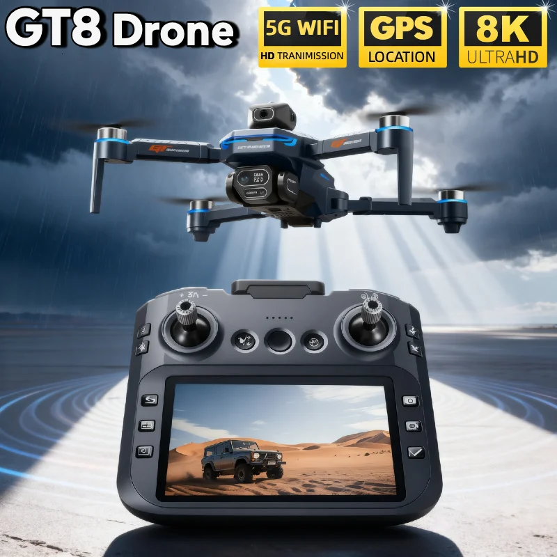 HOT For LSRC GT8 Drone 4K Prof - Drone Camera Thermal review and price
