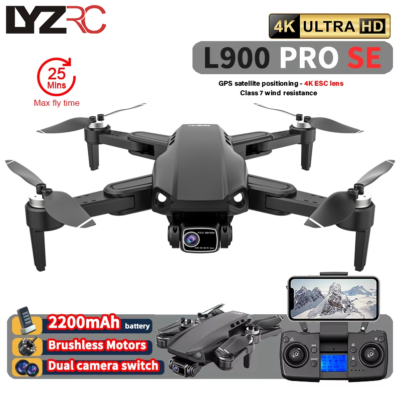 L900 Pro SE MAX GPS Drone 4K P - Drone Camera Professional review and price