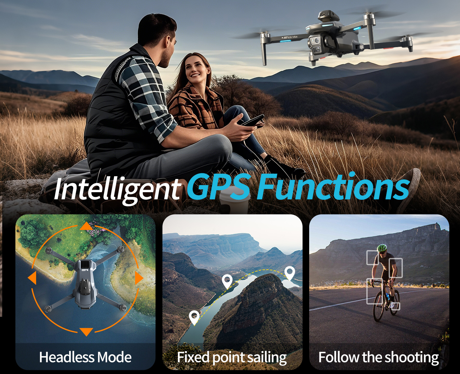 XT606 MAX 3 battery Drone 4k 8 - Drone Camera Thermal review and price