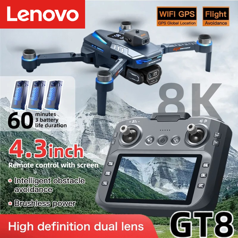 Lenovo GT8 Drone 8K Profession - Drone Camera Thermal review and price