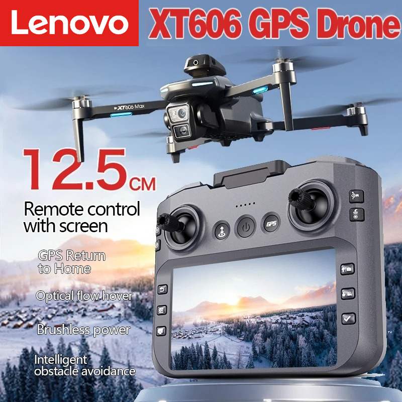 Lenovo XT606 MAX GPS Drone 4k  - Drone Camera Thermal review and price