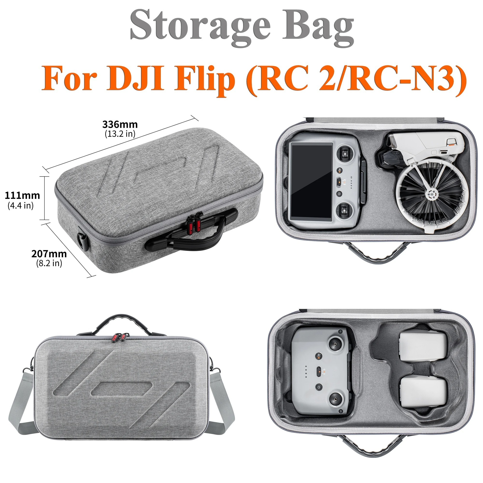 Carrying Case For DJI Flip All - Drone Camera Vlog review and price