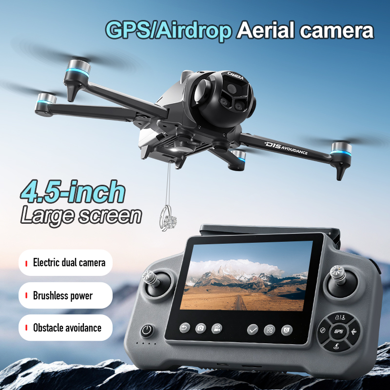 D15 Professional 4K HD Triple  - Drone Camera Professional review and price