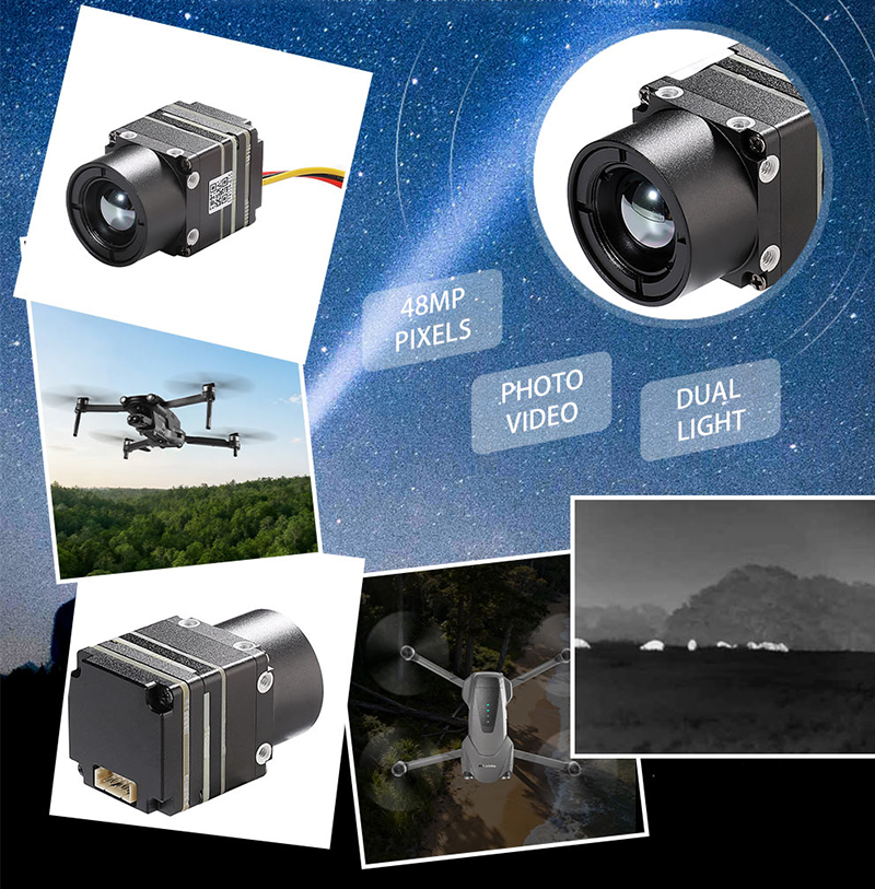 New Arrival 640x512 FPV Drone  - Drone Camera Thermal review and price